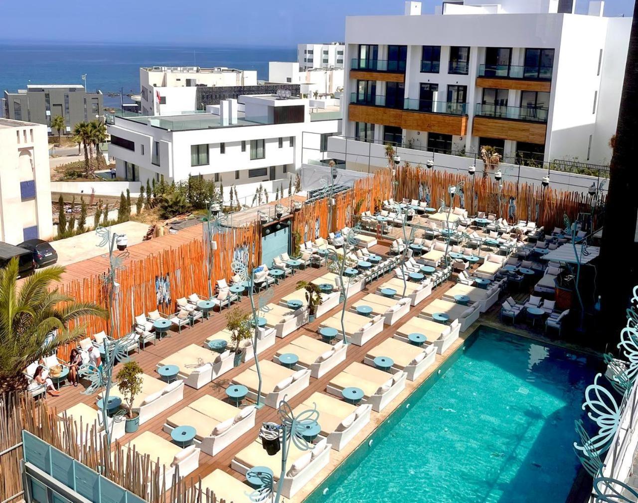 Mandarin Palace Hotel & Spa Tanger Zewnętrze zdjęcie The hotel's pool